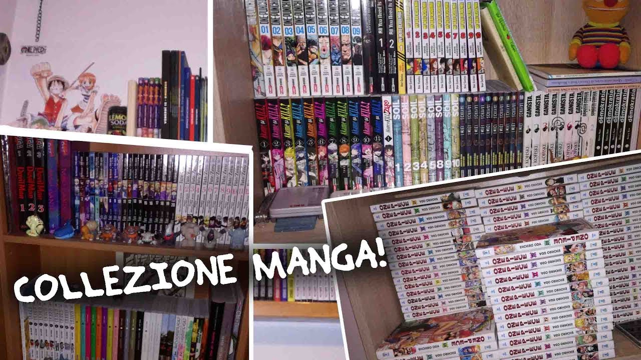LA COLLEZIONE MANGA DI FRANCESCO!