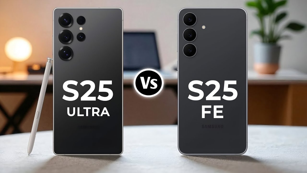 Samsung Galaxy S25 Ultra 5G Vs Samsung Galaxy S25 FE 5G