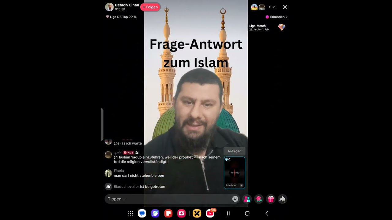 Machiavelli Tiktok vs Muslime Ustadh Cihan 