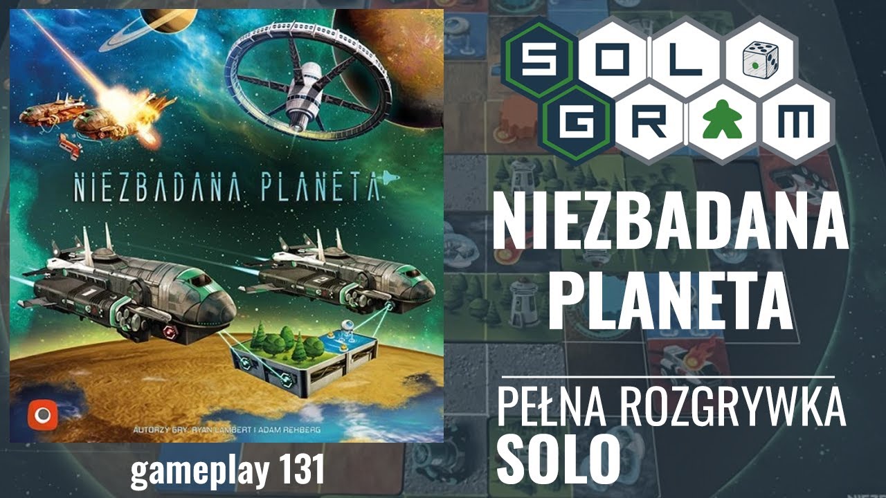 Niezbadana Planeta | pełna rozgrywka solo | zasady gry | gameplay 131