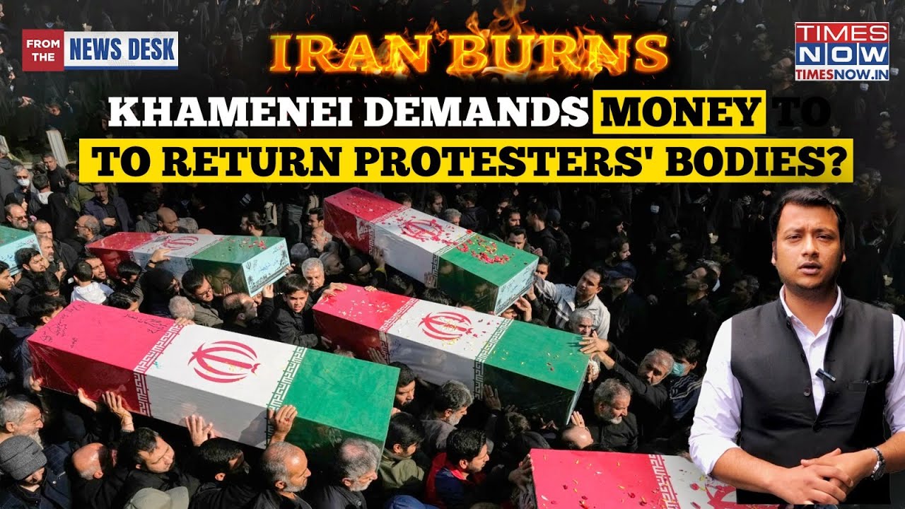 Iran Burns: Khamenei Regime's New Low - Bleeding Families To Pay Rial For Dead Protesters' Bodies?