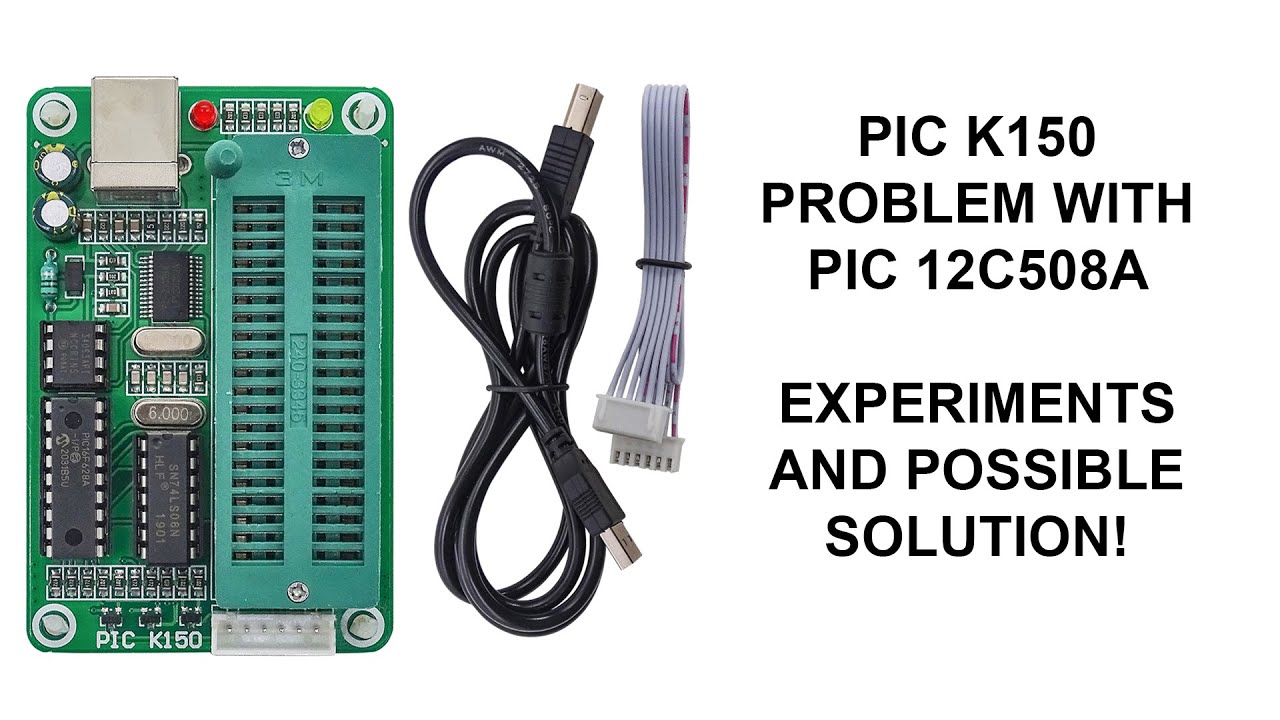 PIC K150 possible temporary fix for 12C508A