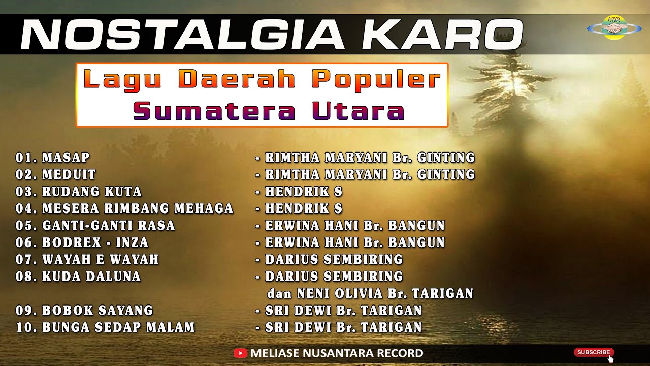 LAGU KARO MENUJU KAMPUNG HALAMAN