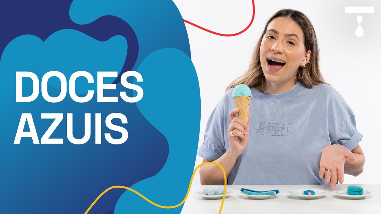 LIZ EXPERIMENTA DOCES AZUIS | Liz Pede Bis