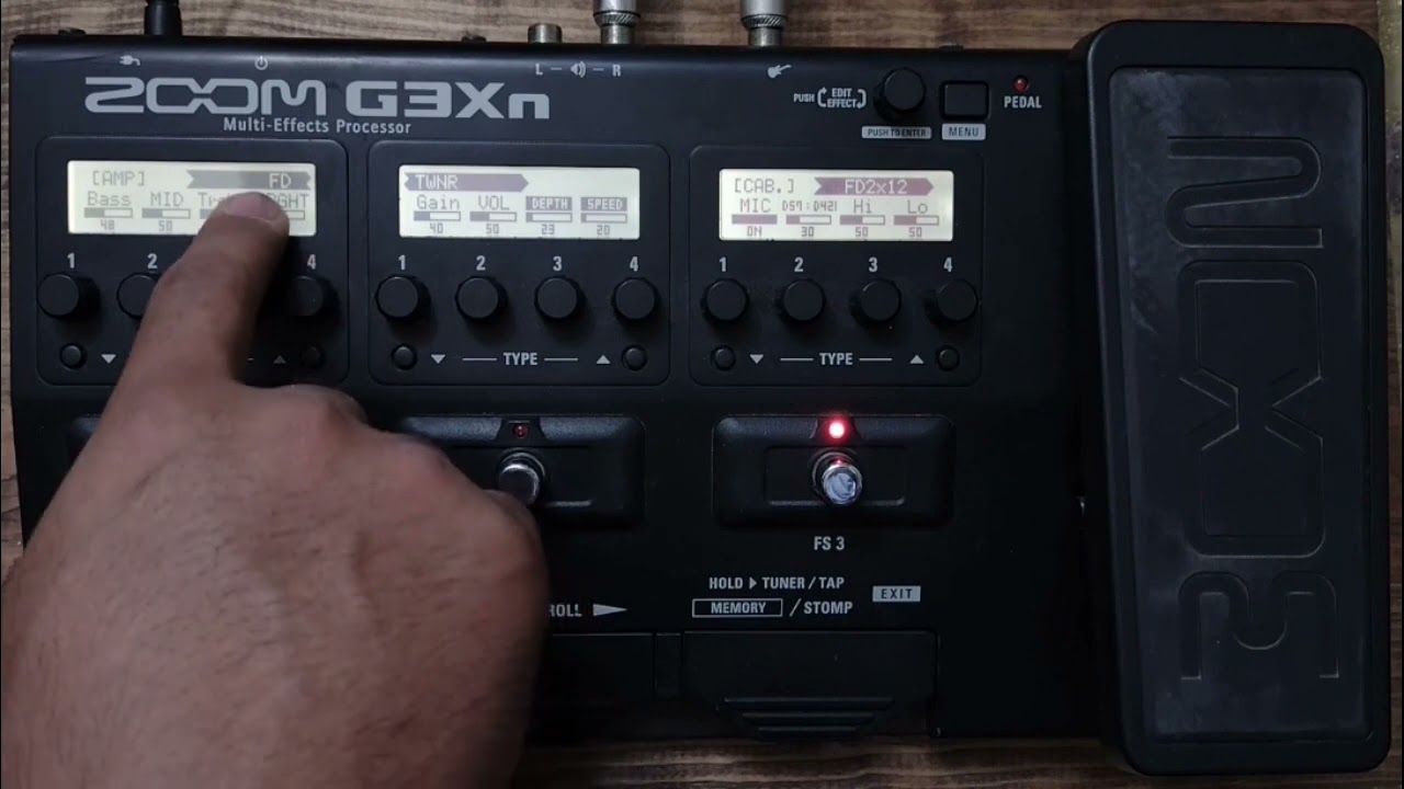Preset de Overdrive para pedalera Zoom G3Xn🎸