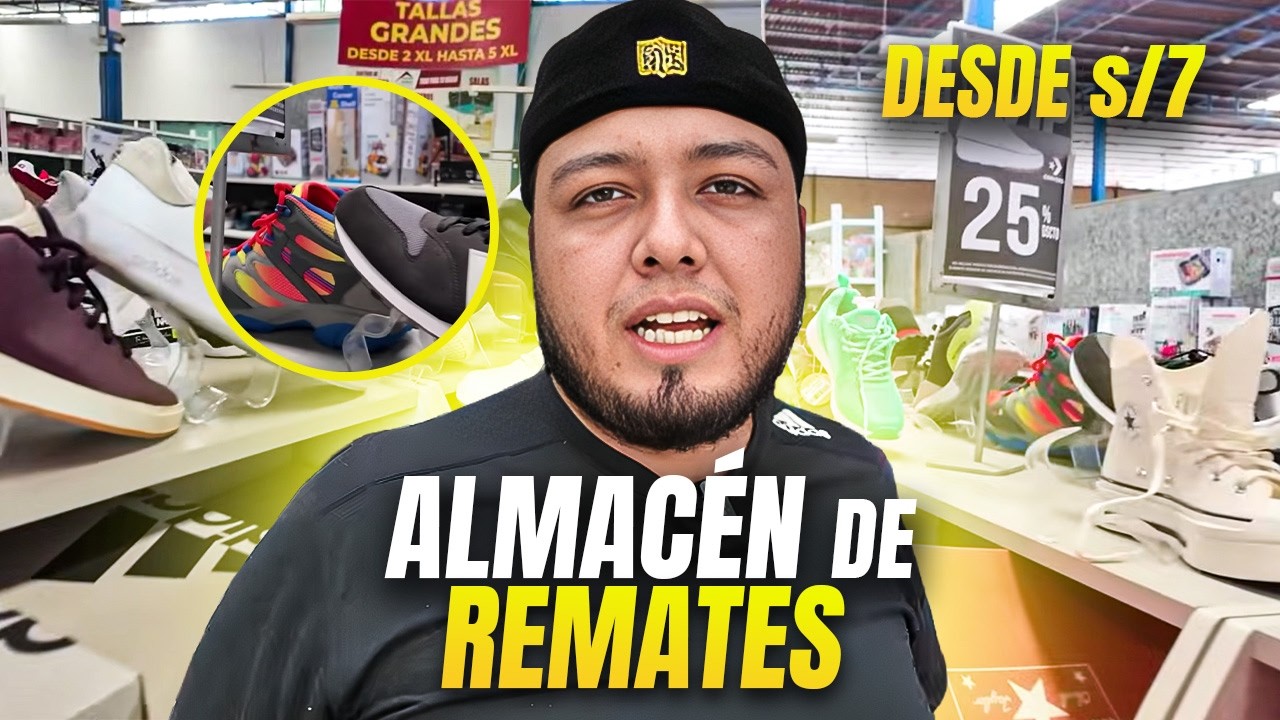 ZAPATILLAS ORIGINALES desde 7 SOLES | Almacén de Remates GIGANTE 🤫 👟