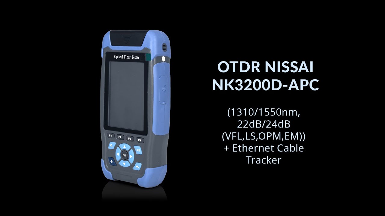 OTDR NISSAI NK3200D-APC Manual de Usuario en Video