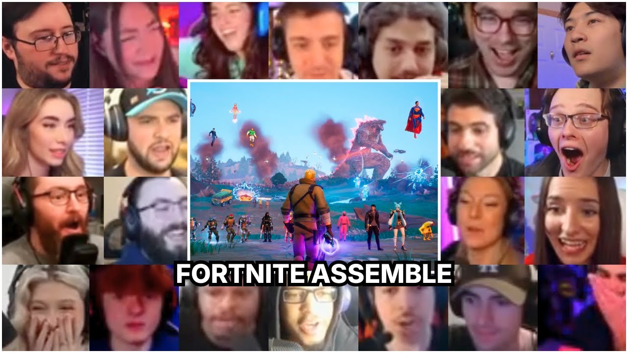 Fortnite Chapter 6 Portal Scene Reaction Mashup | Fortnite Zero Hour Event Reaction Mashup