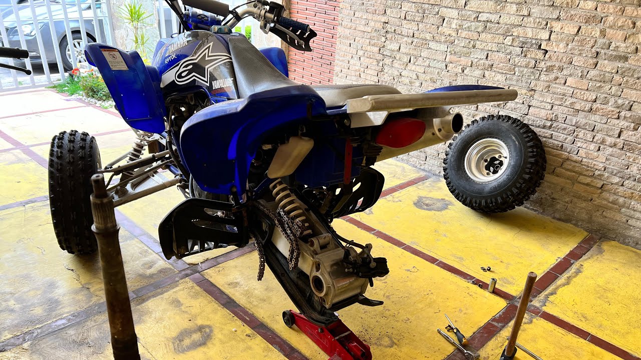 Como Cambiar El Eje Trasero De Un Raptor 660 (Bien Explicado) ı Yosoygm