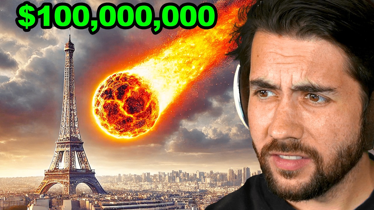 Earth vs $100,000,000 Asteroid