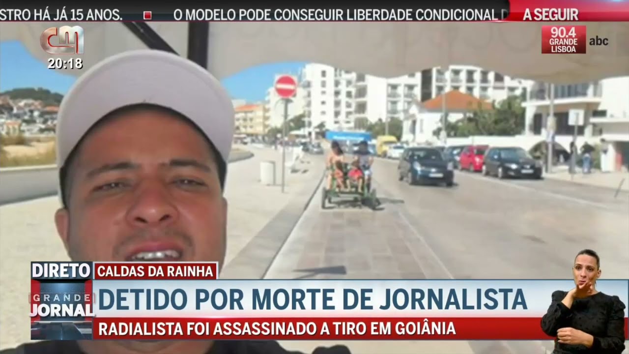 Janeiro2026-Detido nas Caldas da Rainha por morte de jornalista no Brasil