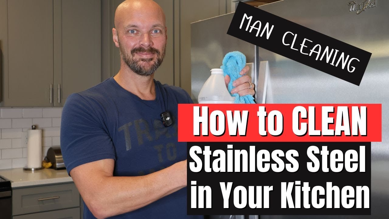 Как чистить кухонную технику из нержавеющей стали | MAN CLEANING