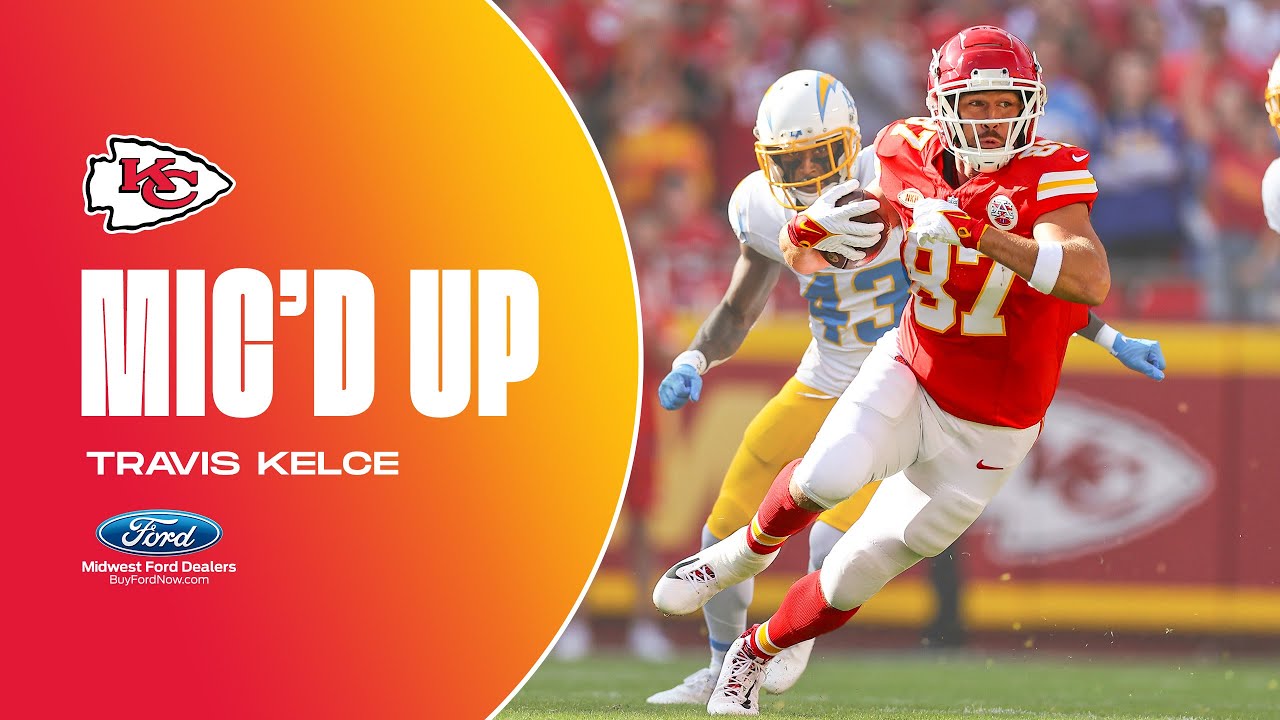 "Been Doing This A Long Time" TE Travis Kelce Mic'd Up | Chiefs vs. Chargers