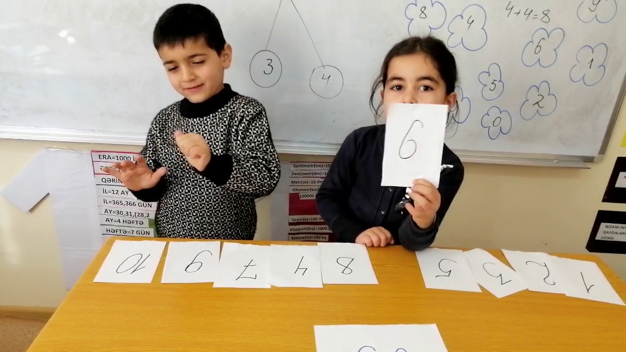 10 dairəsində toplama və çıxma əməli (1-ci sinif)