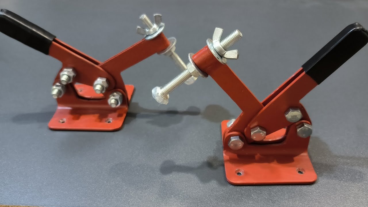 How to make a toggle clamp