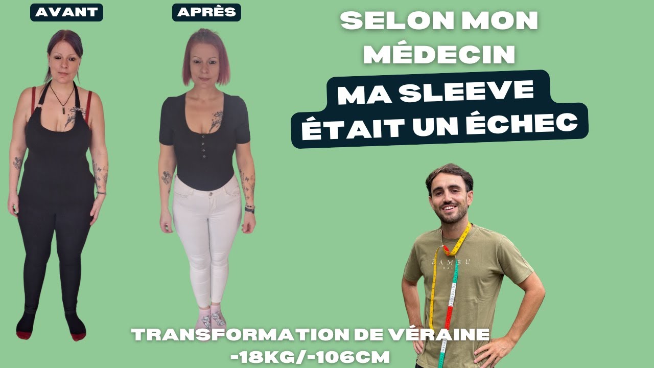 Le medecin m’a dit que ma sleeve était un échec… Aujourd’hui, c’est ma plus grande victoire