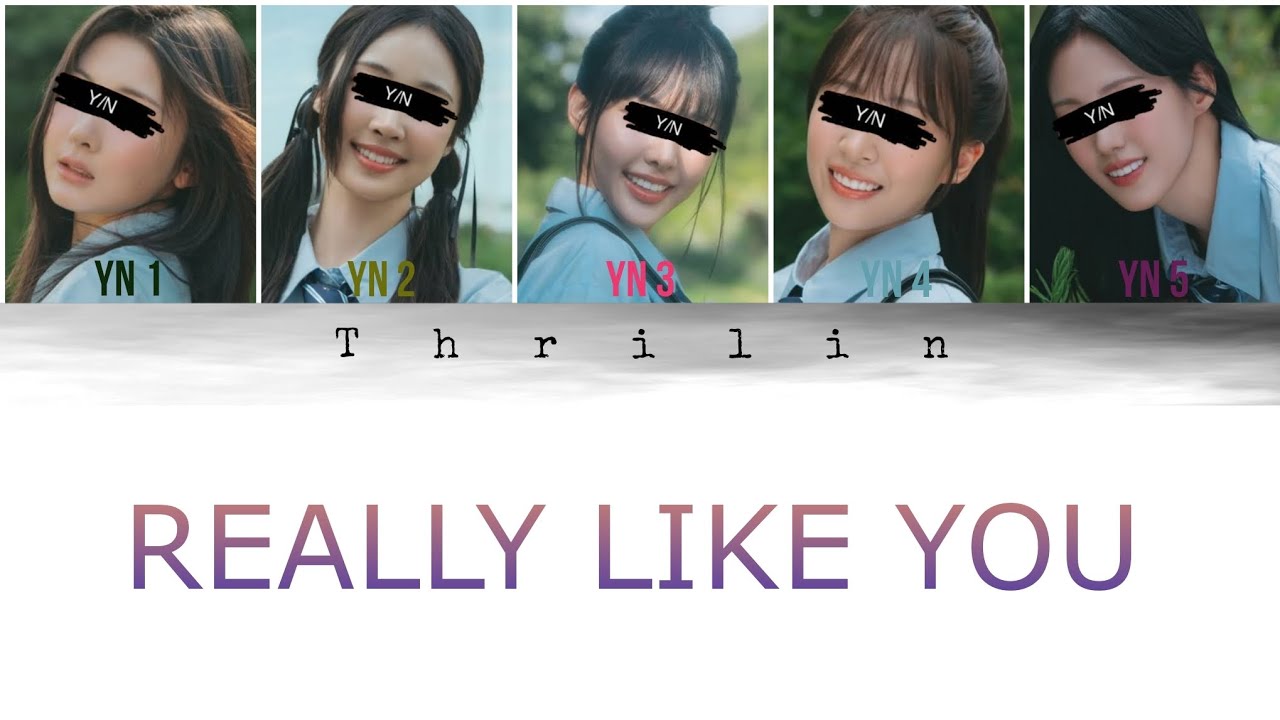 REALLY LIKE YOU by Babymonster (Your Girl Group) 5 members version (Colour Coded Lyrics) | Thrilin |