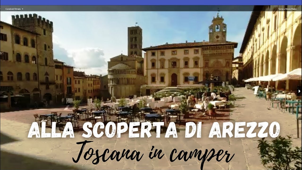 Toscana in camper 2di4 - Visitiamo Arezzo