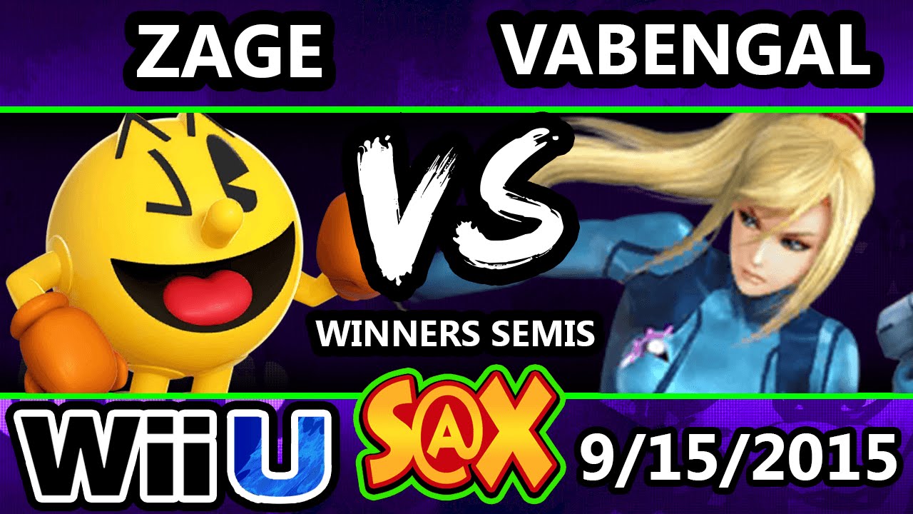 S@X 115 - sN | VaBengal (ZSS) Vs. Zage (Pac-Man) SSB4 Winners Semis - Smash Wii U - Smash 4