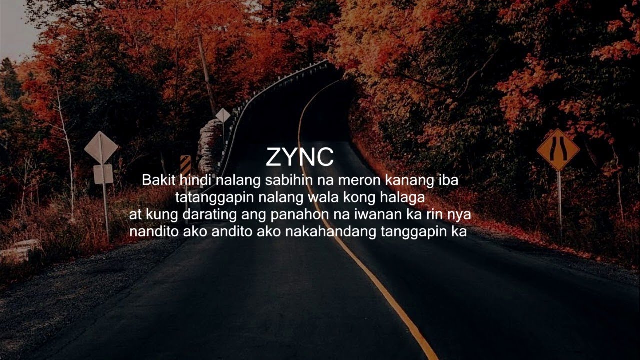 Nandito Ako - Cauley , Yhanzy & Zync (Official Lyrics Video)