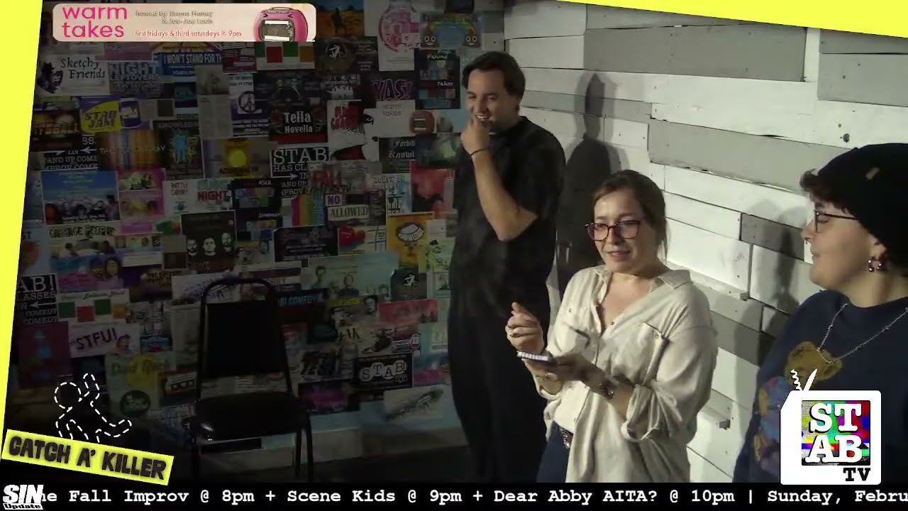 STAB! TV is on the air! - Live from STAB! Comedy Theater