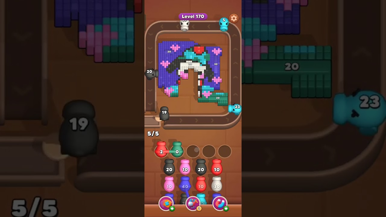 Cube Breaker Game Level 170 