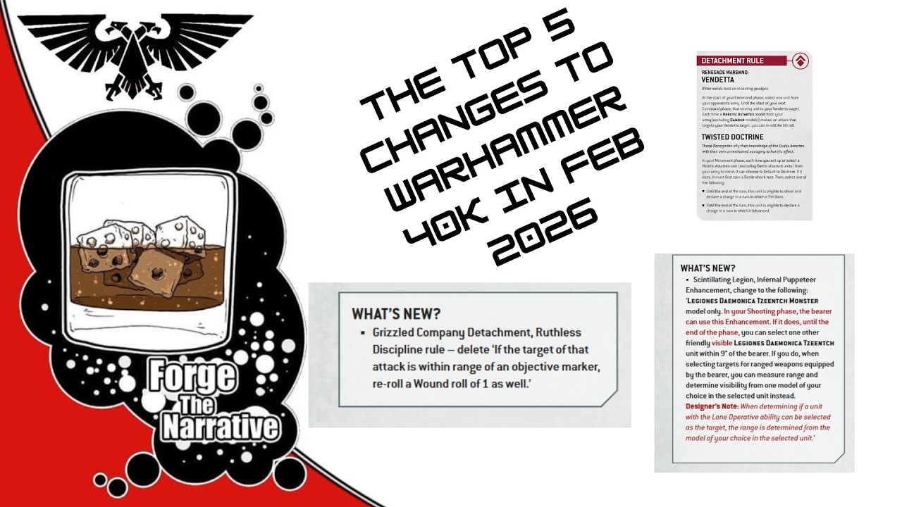 The Top 5 Changes to Warhammer 40k in Feb 2026 You Need To Know - Warhammer 40k