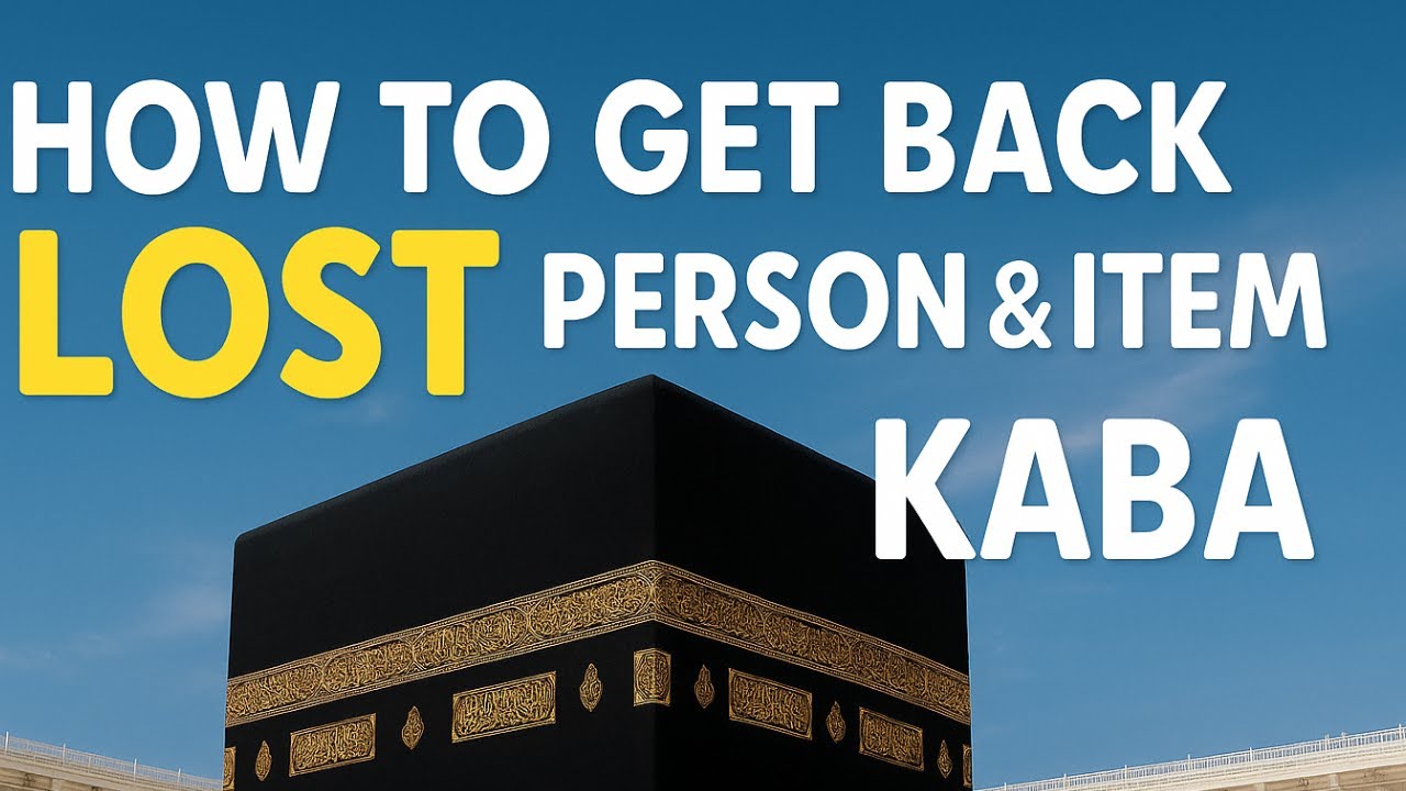 How to find out Lost Items And People In Kaba: A Step-by-Step Guide