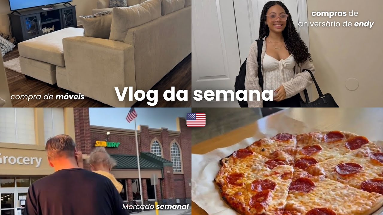 VLOG de rotina nos EUA 🇺🇸 | compras, mob&iacute;lia e anivers&aacute;rio             #estadosunidos #eua 