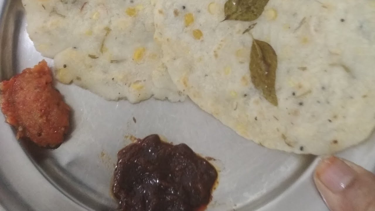 Rice Flour Curd Chapati (அரிசி மாவு தையிர் சப்பாத்தி)