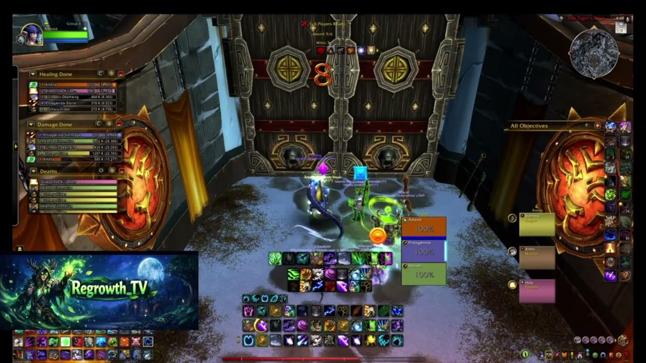 🔥 Healing Through Solo Shuffle Chaos ⚔️ Resto Druid POV | WoW Midnight S1 PvP