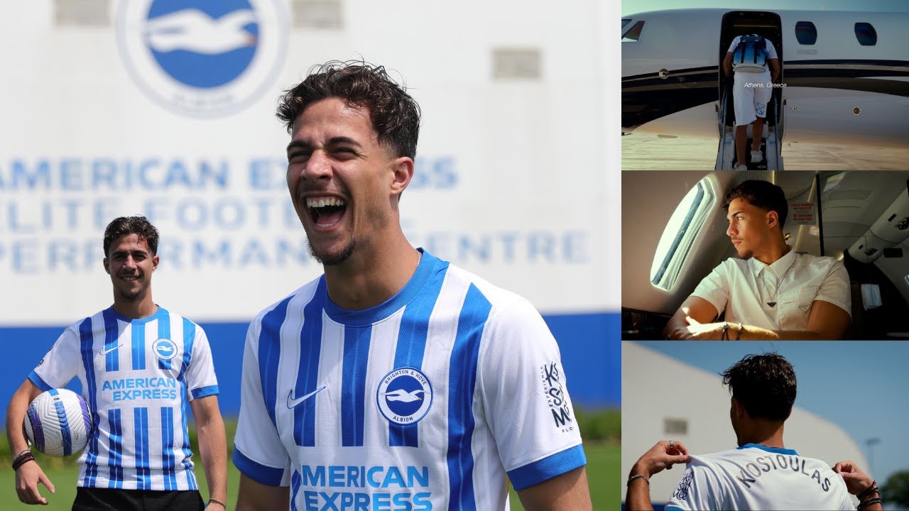 Behind the Scenes: Kostoulas&rsquo; First Day at Brighton