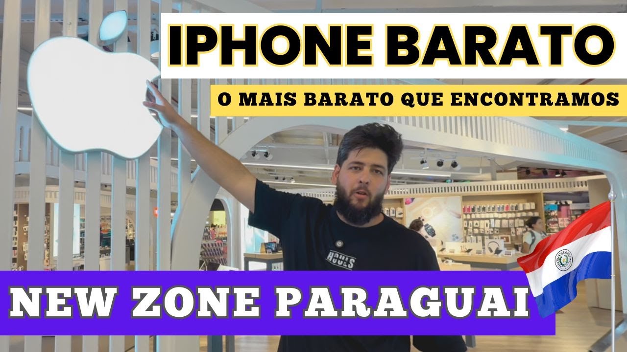 O IPHONE MAIS BARATO!!!  New Zone  Paraguai