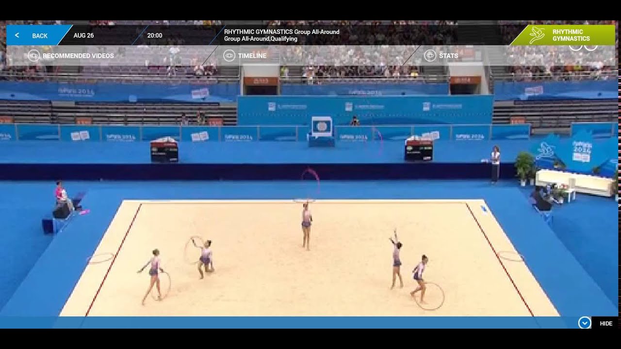 Bulgaria 5 hoops - Nanjing 2014