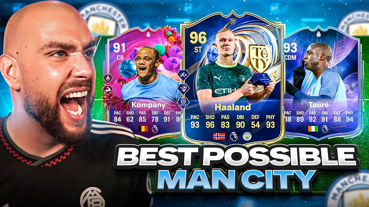 BEST POSSIBLE MAN CITY TEAM IN FC 26!