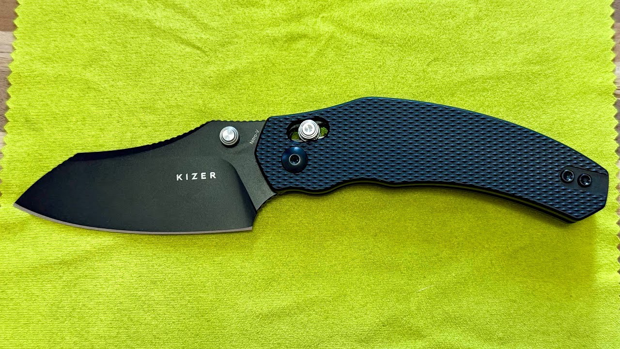 KIZER BULLDOG FOLDING KNIFE FULL REVIEW