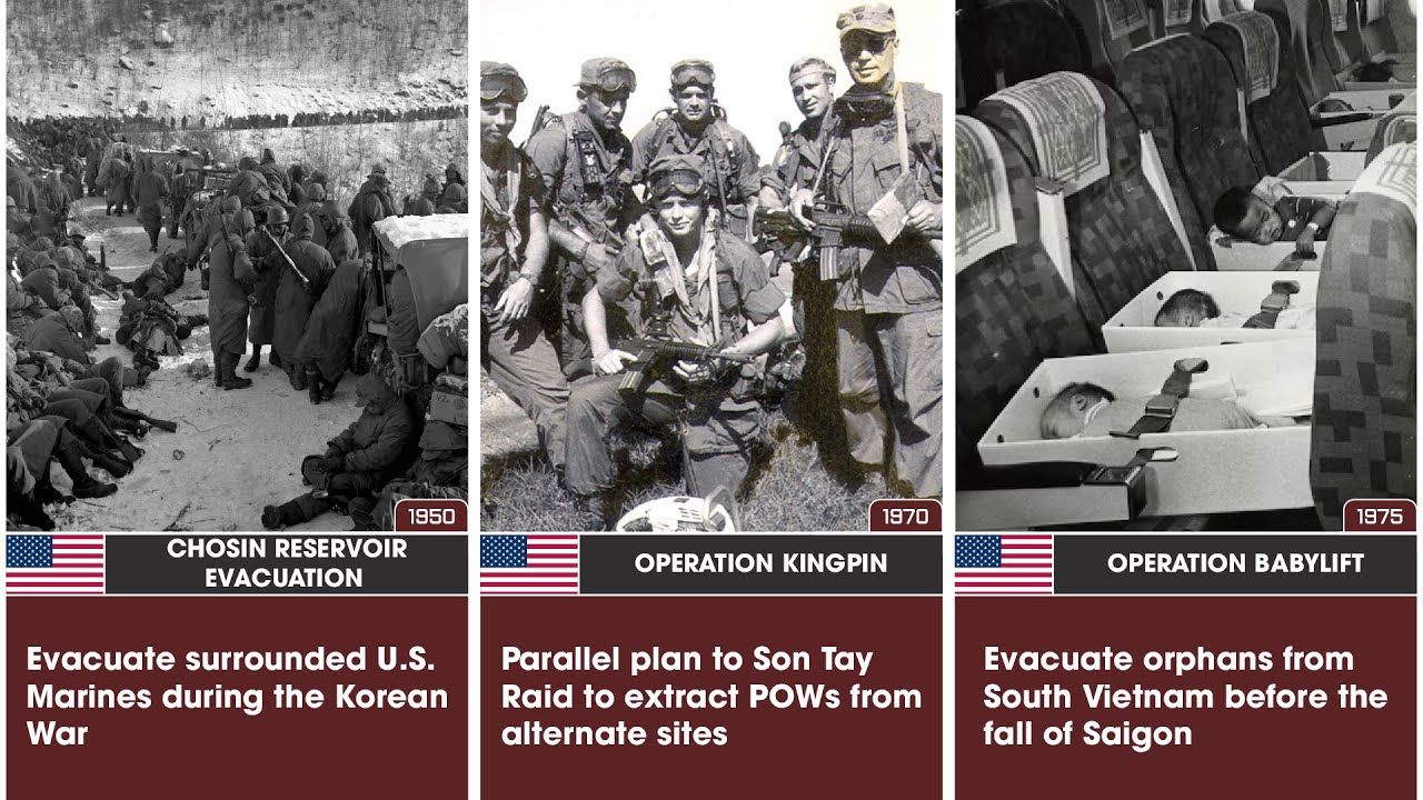 Top 40 Greatest Rescue Missions in U.S. Military History
