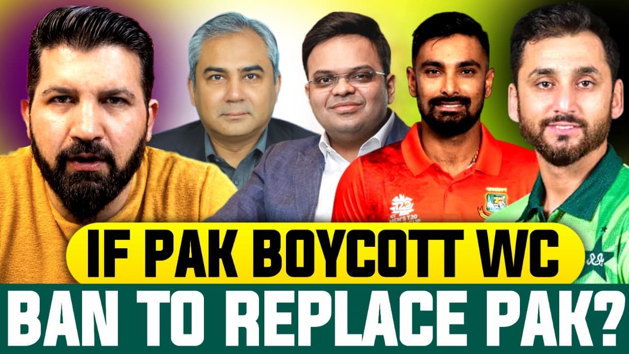 If PAK boycott T20 WC, Can Bangladesh replace PAK? | U19 WC | ND vs NZ 4th T20I