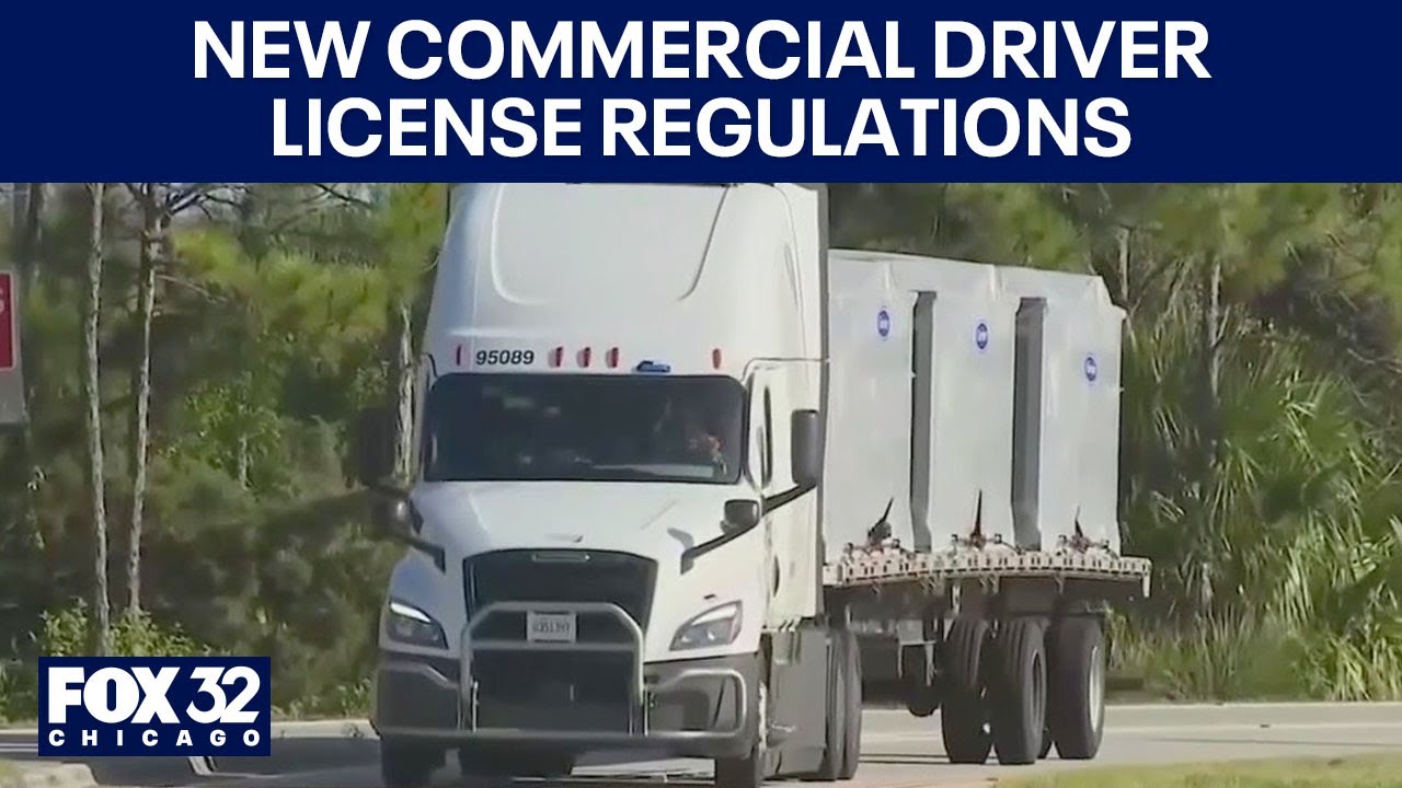 New commercial driver license regulations