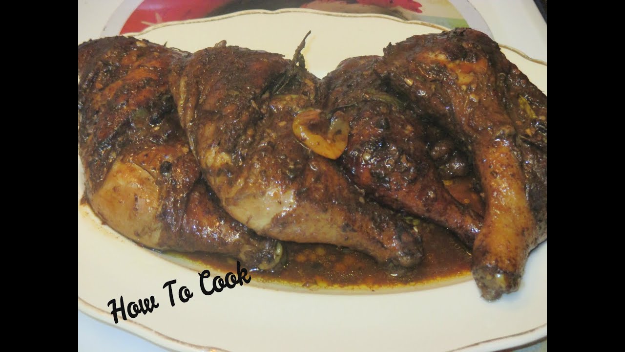 HOW TO COOK JAMAICAN JERK CHICKEN RECIPE