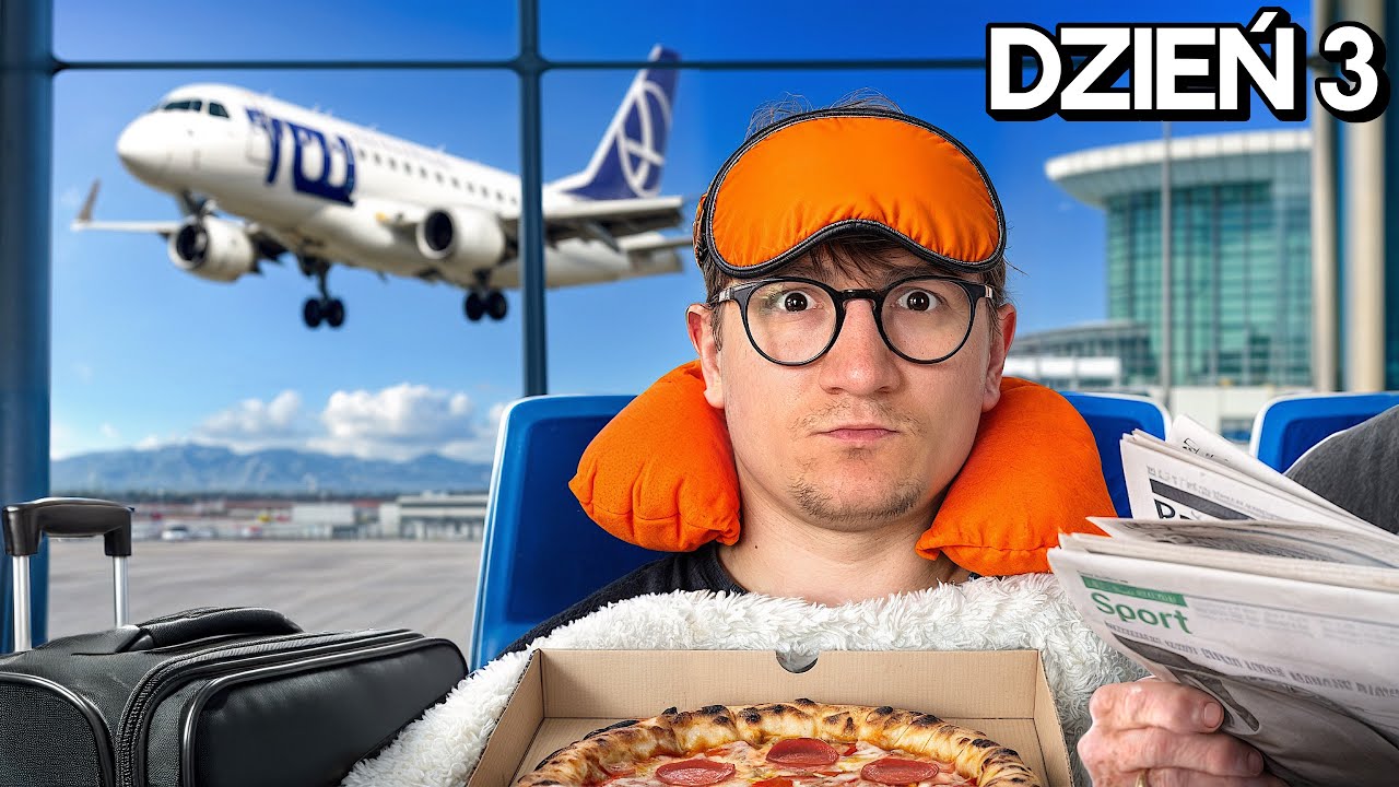 Żyłem 3 Dni Na Lotnisku i NIKT Się Nie Zorientował