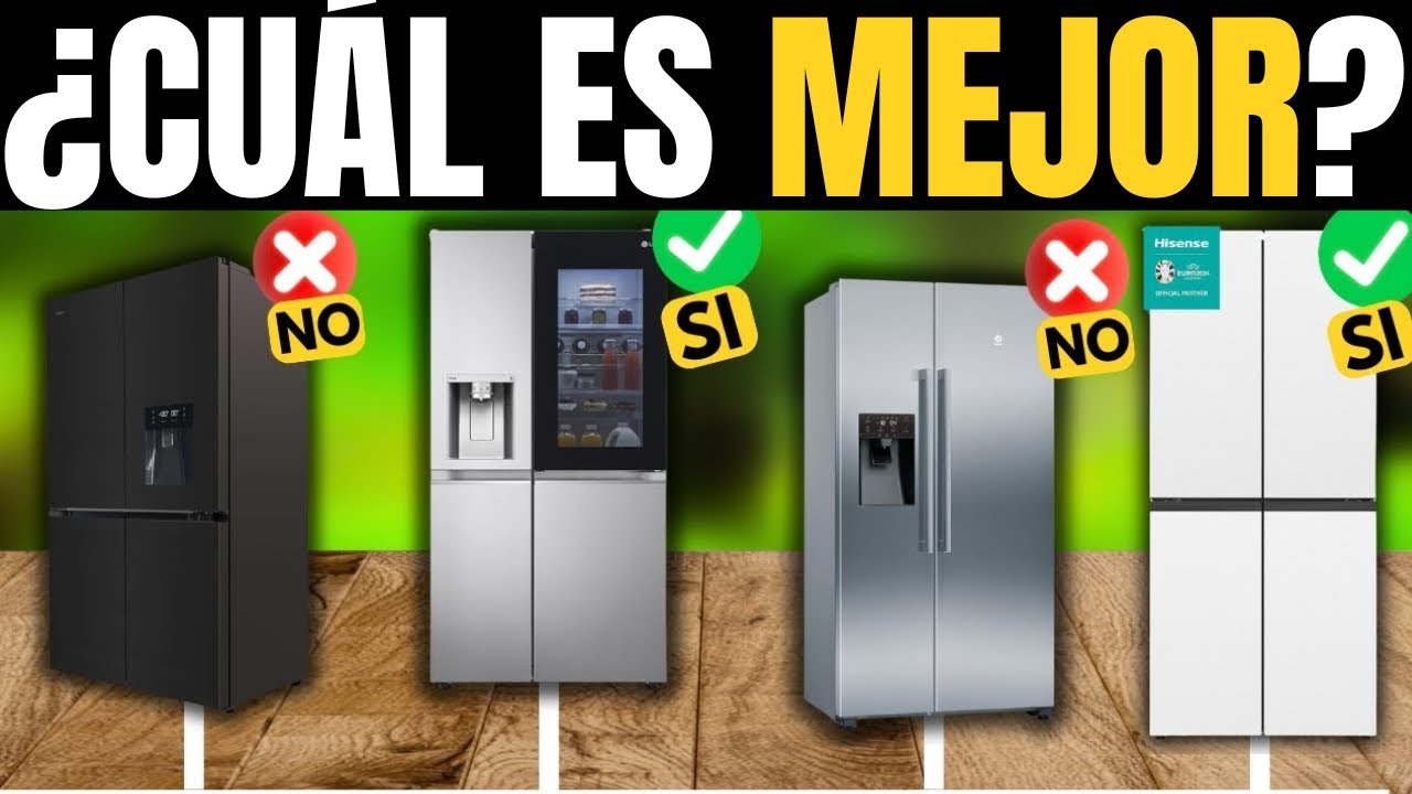 Los Mejores Frigoríficos Americanos Calidad-Precio de 2026 [NO COMPRES EL EQUIVOCADO]