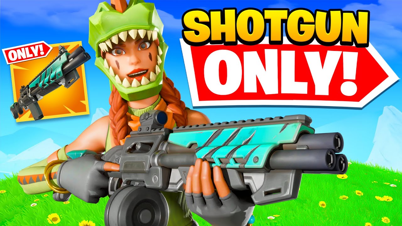 The SHOTGUN *ONLY* Challenge in Fortnite!