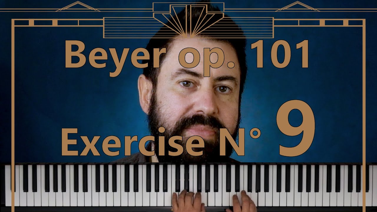 Piano tutorial - Beyer Op. 101 esercizio N&deg; 9