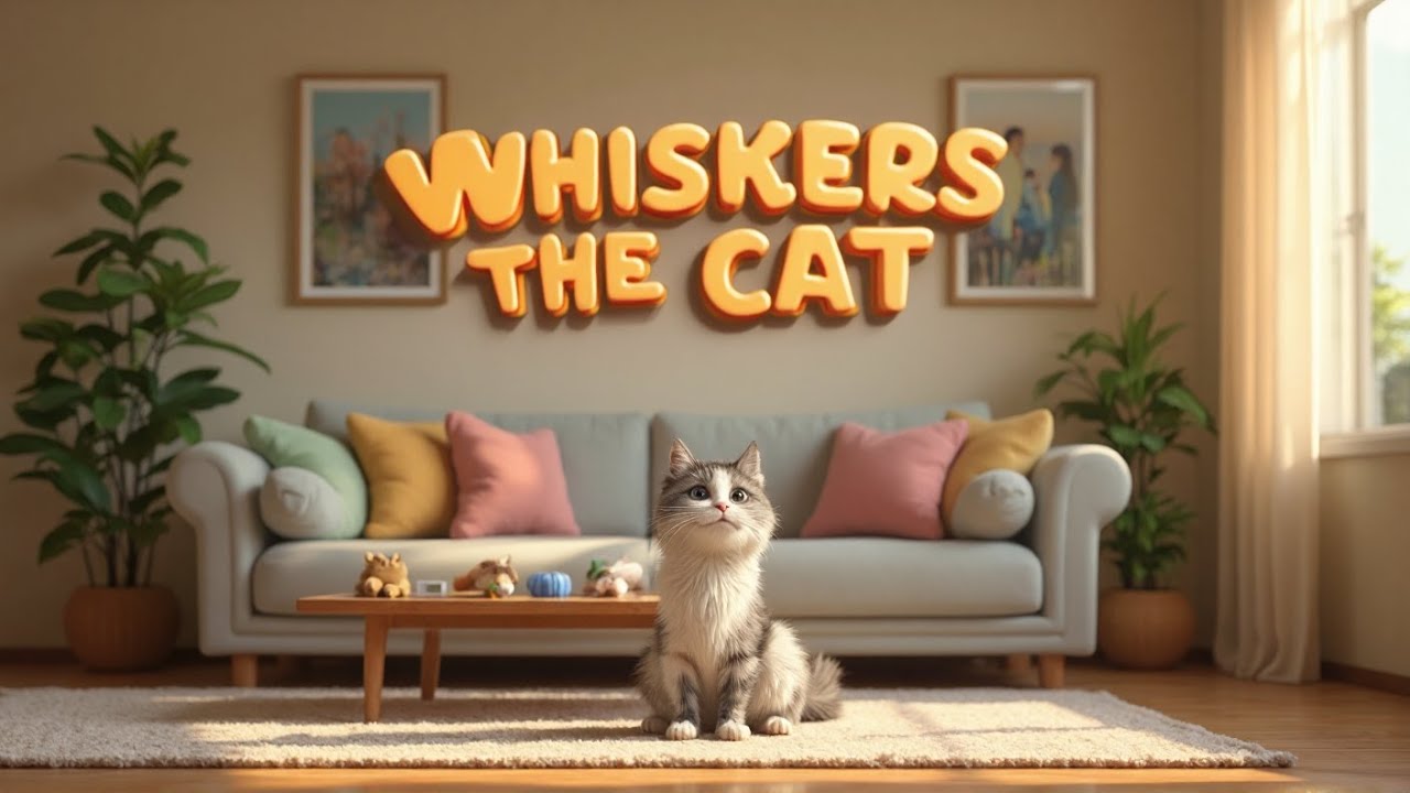 Whiskers the Cat | Dance, Learn & Sing Along! | Nursery Rhymes & Kids Songs | Rhymble TV