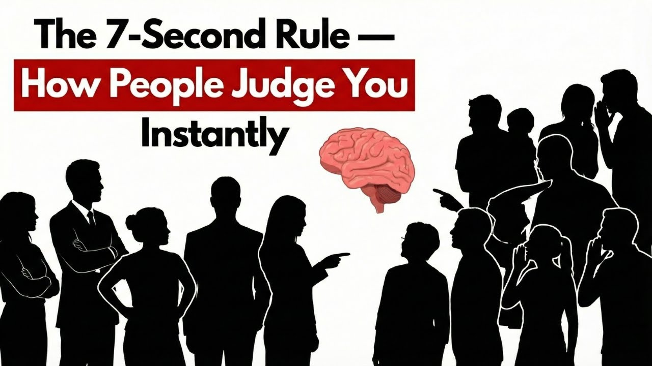 The 7-Second Rule &mdash; How People Judge You Instantly