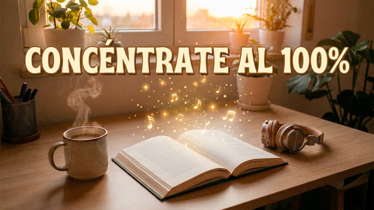 M&uacute;sica para ESTUDIAR y Aprobar un Examen: Concentraci&oacute;n y Memoria R&aacute;pida