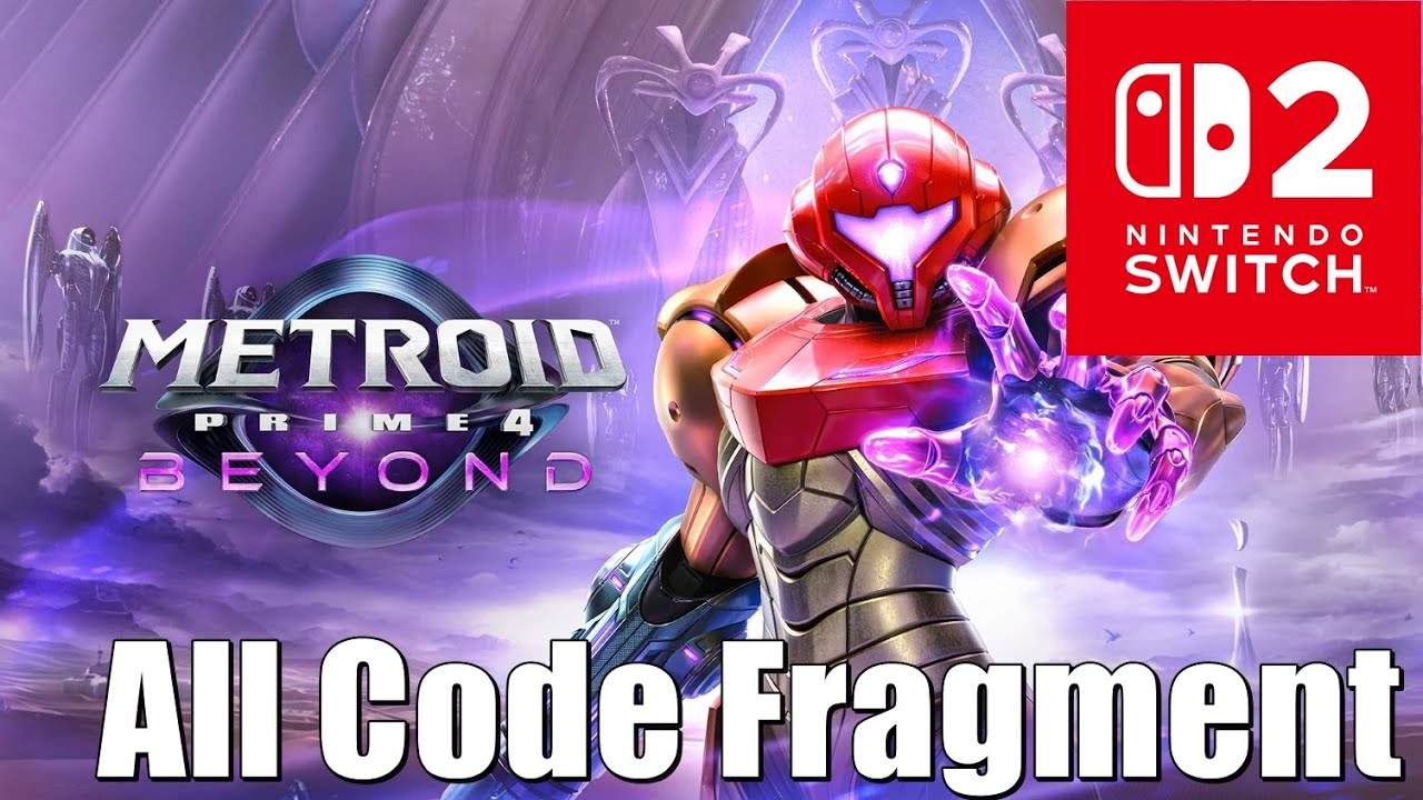 METROID PRIME 4 BEYOND - All Code Fragment ( How to open door Ice Belt )