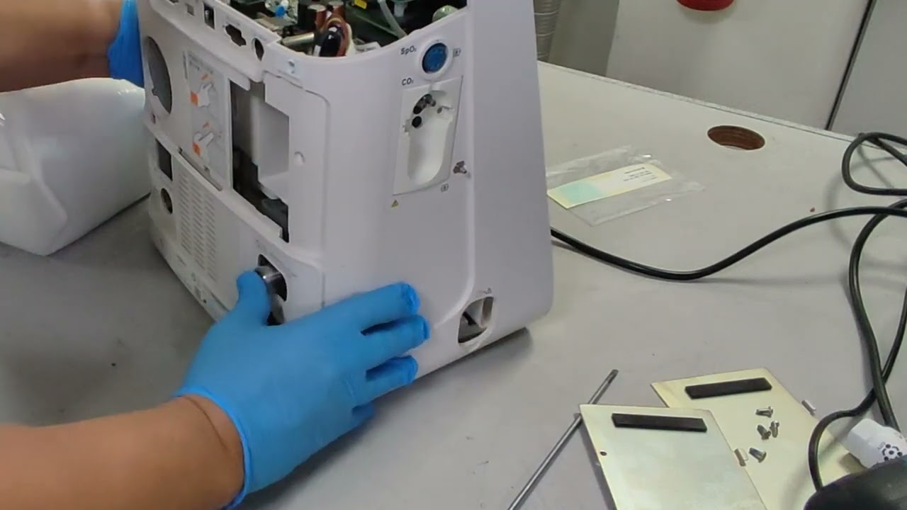 How to fix Mindray SV300 Ventilator Disabled  and  Safety valve subsystem Fail.