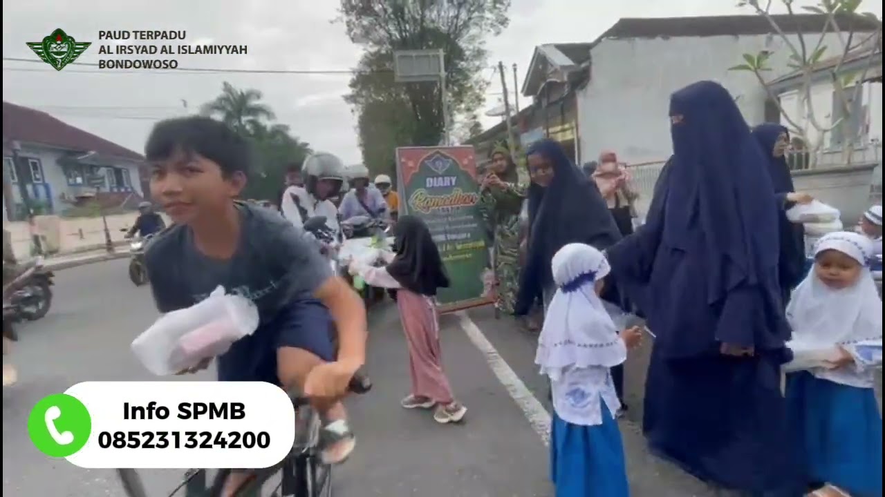 Berbagi Iftar PAUD Terpadu Al Irsyad Al Islamiyyah Bondowoso 